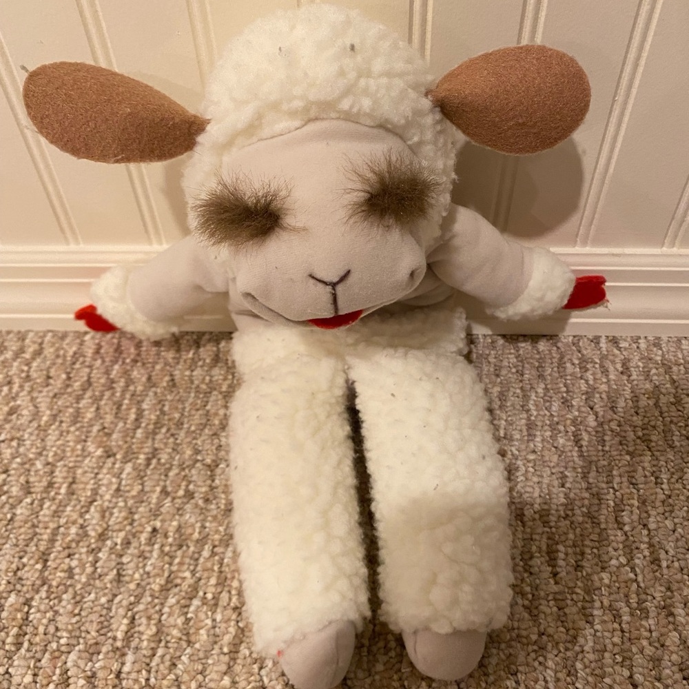 Vintage 1992 Shari Lewis Lamb Chop Hand Puppet - Picture 2 of 5
